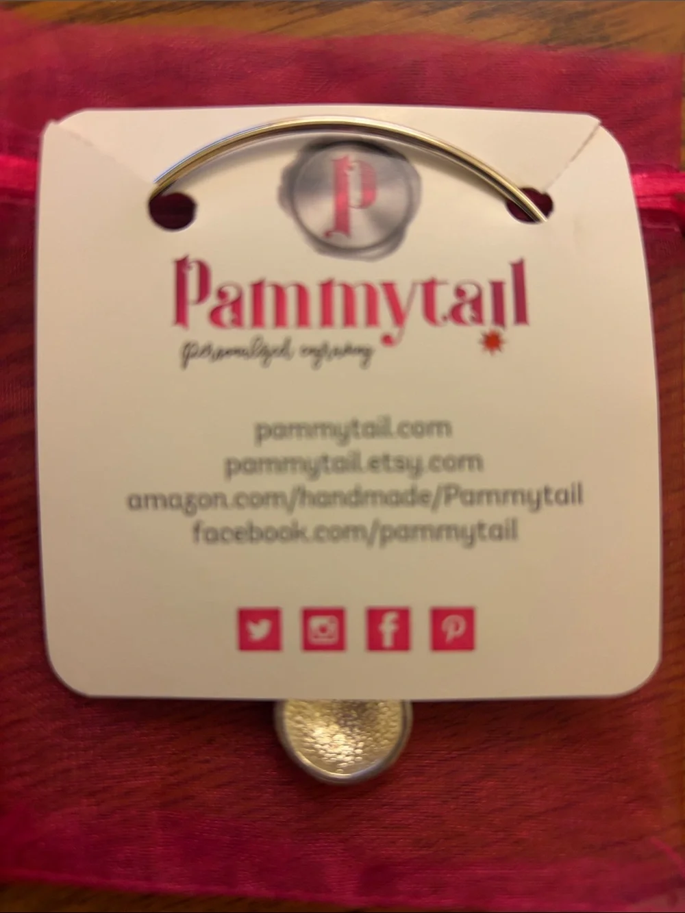 Volleyball charm bracelet